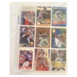 36 Wade Boggs baseball cards