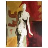 FIGURAL PAINTING BY DYLAN