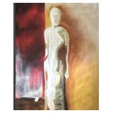 Modern figural painting by artist Dylan.