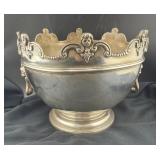 STERLING SILVER VICTORIAN MONTEITH BOWL - LONDON -