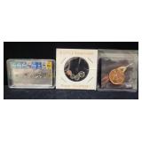 MINIATURE PRECIOUS METAL SAMPLER, MINIATURE COIN