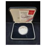 WELL'S FARGO & CO. 150TH ANNIVERSARY - 1 OZ SILVER