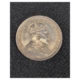 1909 CANADA 5 CENTS - 92.5% SILVER - 1.46 GRAMS