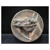 HENRYK WINOGRAD .999 SILVER PAPERWEIGHT -