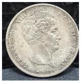 1842-1848 ONE RIGSBANKDALER/30 SCHILLING COURANT