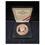 2025 TRUMP INAUGURAL PROOF COPPER DOLLAR W/BOX