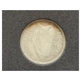 1937 IRELAND 1 SCHILLING - **KEY DATE** - 75%