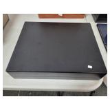 COIN HOLDER BOX W/2 REMOVABLE TRAYS