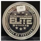 THE VALHALLA PROJECT ELITE MEMBER CHALLENGE COIN