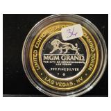 MGM GRAND, LAS VEGAS TEN DOLLAR GAMING TOKEN -