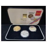 WELL'S FARGO 150TH ANNIVERSARY 3 MEDALLION SET -