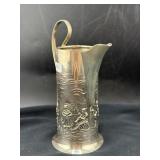 STERLING SILVER CREAM PITCHER - CHESTER, ENGLAND -