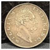 1835 INDIA ONE RUPEE - 91.7% SILVER - 11.66 GRAMS