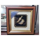 STERLING SILVER OMANI DAGGER 'KHANJAR' - FRAMED -