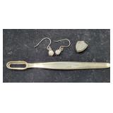 TOWLE STERLING SILVER BABY TOOTHBRUSH HANDLE, T&I