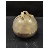 STERLING SILVER DRAGONFLY TRINKET BOX - 31.1 GRAMS