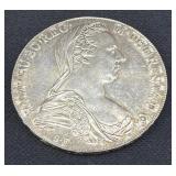1780 SF AUSTRIA THALER - **RESTRIKE/COPY**
