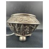 SILVER REPOUSSE PERSIAN? BOWL - HAS POSSIBLY