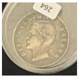 1907 DEUTSCHES REICH 2 MARK COIN - 90% SILVER -