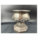 STERLING SILVER HAZORFIM ISRAEL SALT CELLAR -