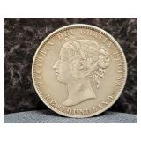 1899 NEWFOUNDLAND 50 CENTS - 92.5% - 11.78 GRAMS