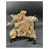 300 GRAM RAW COPPER ORE WITH STAND