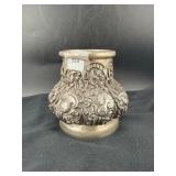 EUROPEAN 835 SILVER EUROPEAN VESSEL - FLORAL