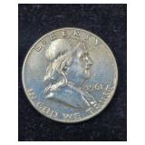 1961-D FRANKLIN SILVER HALF DOLLAR