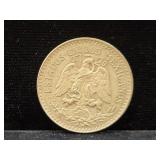 1939 MEXICO 50 CENTAVOS - 72% SILVER - 8.33 GRAMS