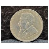 1892 SOUTH AFRICA 2 SHILLINGS - 92.5% SILVER -