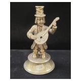 SILVER HOBO CLOWN MUSICIAN - UNMARKED -