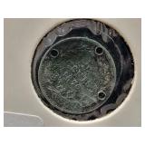 1876 NETHERLANDS 5 CENT COIN - 64% SILVER -