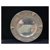GORHAM STERLING SILVER 6 1/2' PLATE - ORNATE