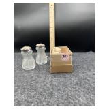 (2) SETS OF SALT & PEPPERS