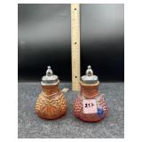 IMPERIAL GLASS SALT & PEPPER SET