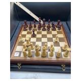WOODEN TRAVEL CHESS SET