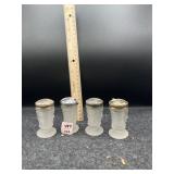 4 THREE SISTERS SALT & PEPPERS