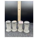 4 THREE SISTERS SALT & PEPPERS