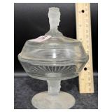 DUNCAN & MILLER THREE FACE COMPOTE