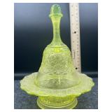 VASELINE DAISY PATTERN BUTTER DISH