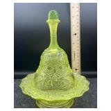 VASELINE DAISY PATTERN BUTTER DISH