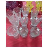 10 ASSTD. CLEAR GOBLETS