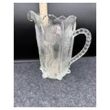 PANELED THISTLE WATER PITCHER