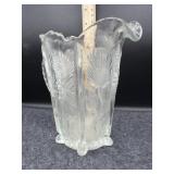 PANELED THISTLE WATER PITCHER
