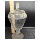 DUNCAN & MILLER THREE FACE CANDY DISH