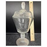 DUNCAN & MILLER THREE FACE CANDY DISH