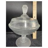 DUNCAN & MILLER THREE FACE COMPOTE