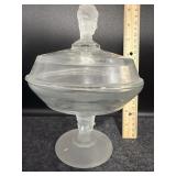 DUNCAN & MILLER THREE FACE COMPOTE