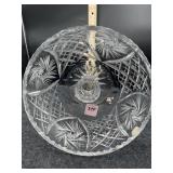 CRYSTAL PEDESTAL CANDY DISH