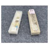 (2) CHARM BRACELETS - IN ORIGINAL PACKAGES -